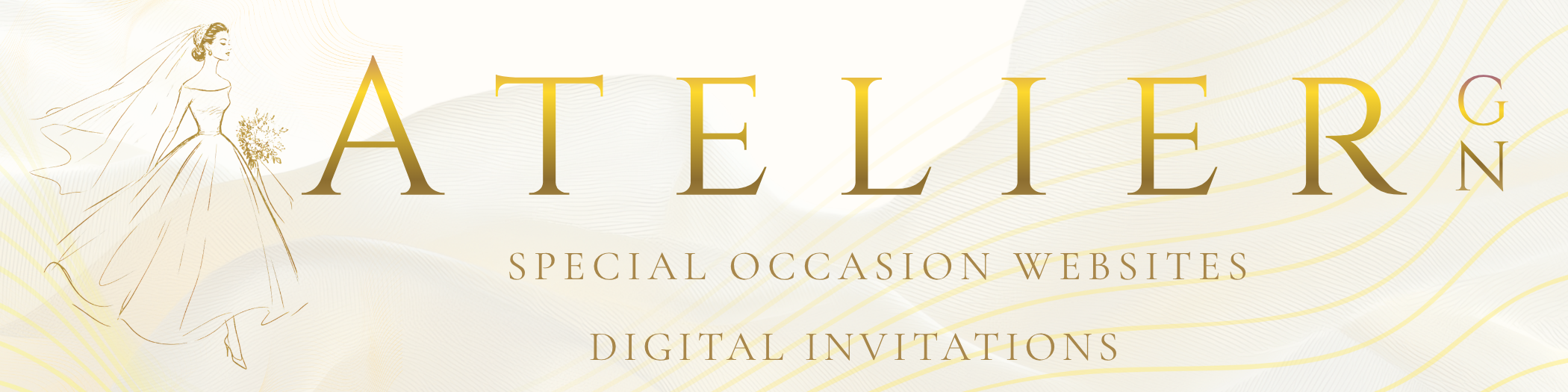 Atelier by Gatto Nero — elegant digital wedding invitations and websites
